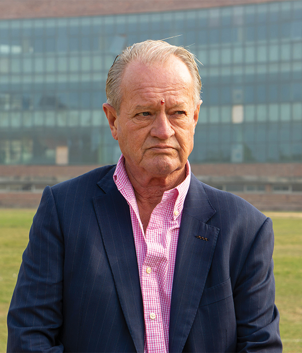 Mr Bruce, coach of Australian Jr. cricket team