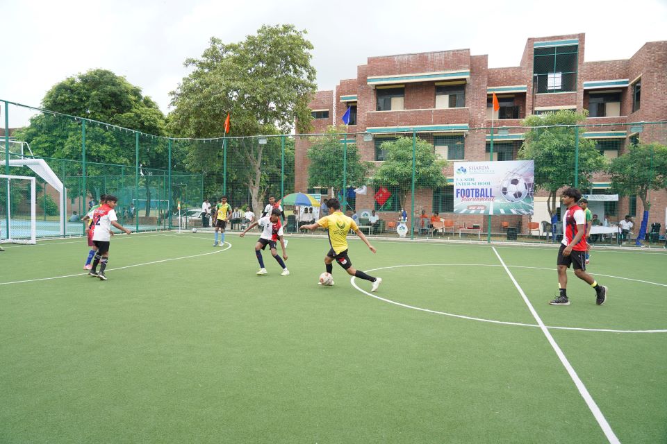Sharda World School’s Grand Two-Day Football Tournament