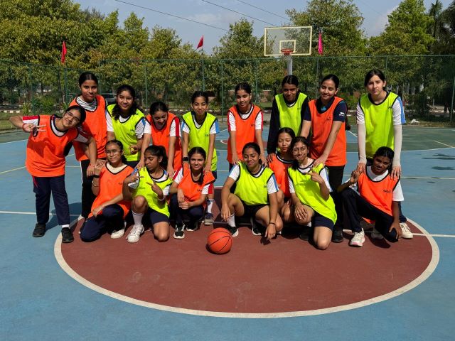 Inter-House Girls’ Basketball Competition at Sharda World School | Fire Nation Wins Championship