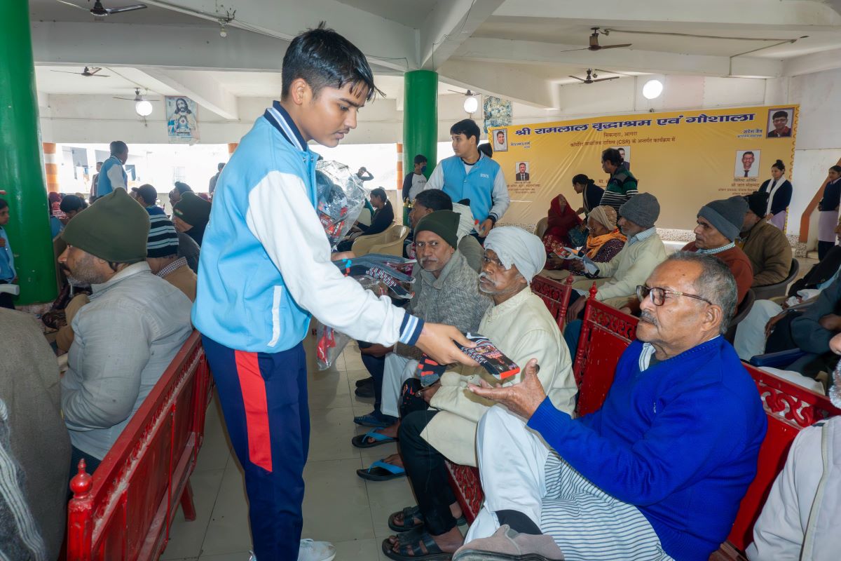 Visit to the Ram Lal Old Age Home 